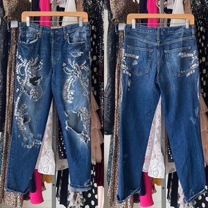 Free People Cem Embellished Jeans